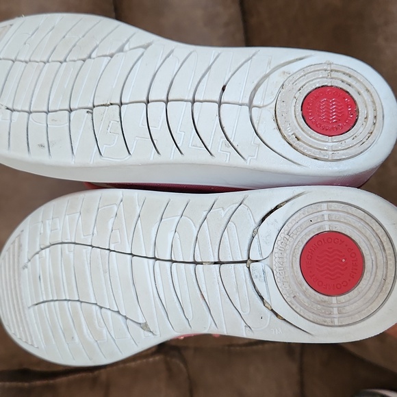 Flipflop Pink Bling Tennis Shoes - Picture 5 of 10